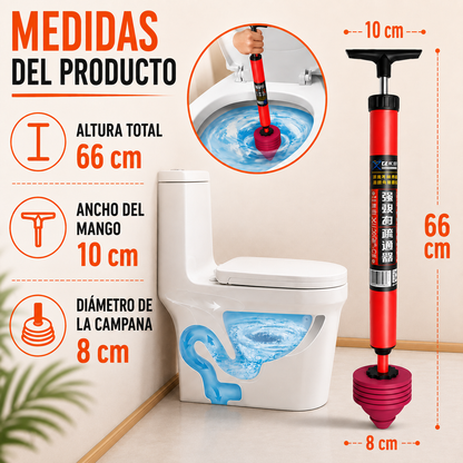 DestapaPRO | DESTAPADOR DE TUBERÍAS A PRESIÓN
